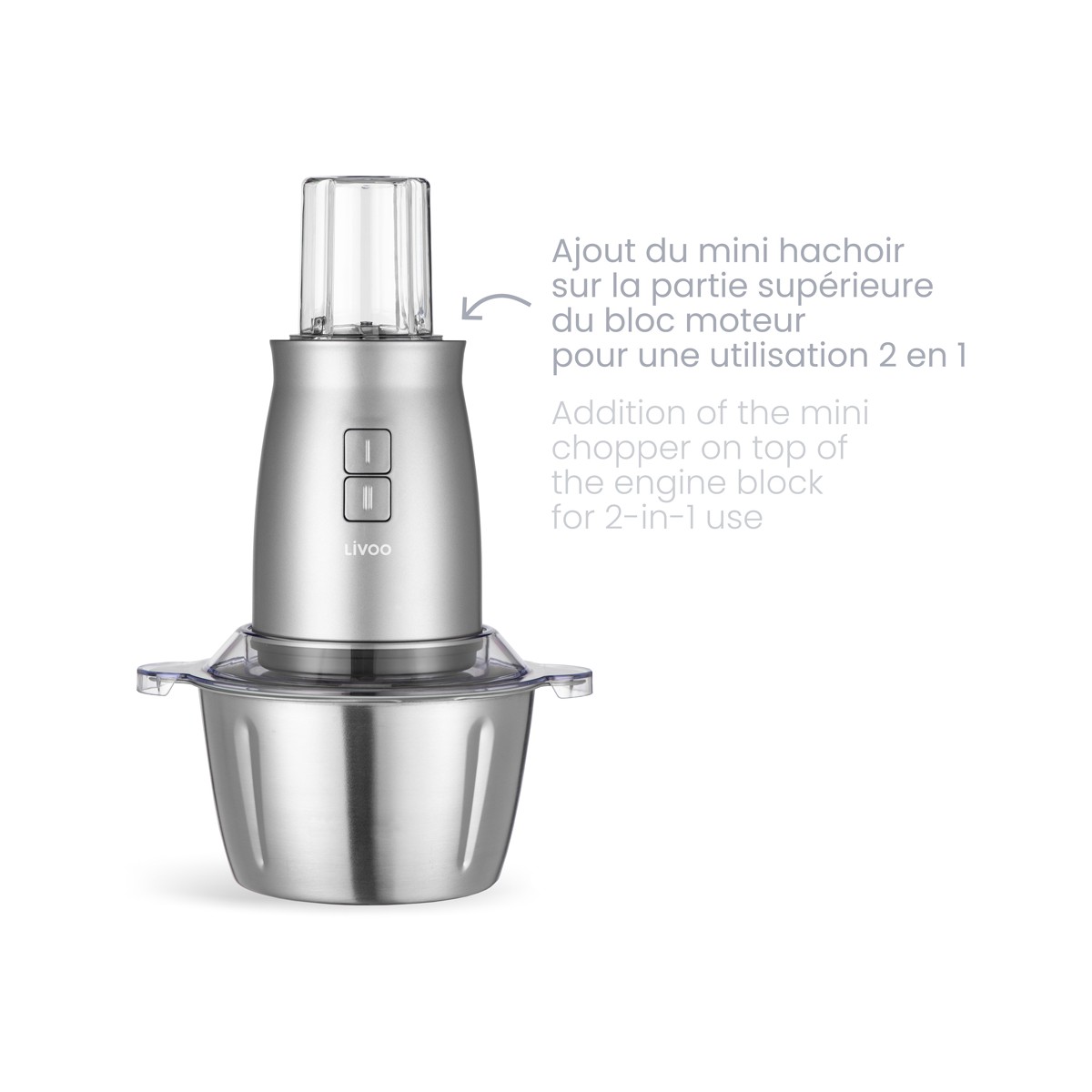 Mini Mixeur Electrique Mini Hachoir U00c9lectrique Sans Fil