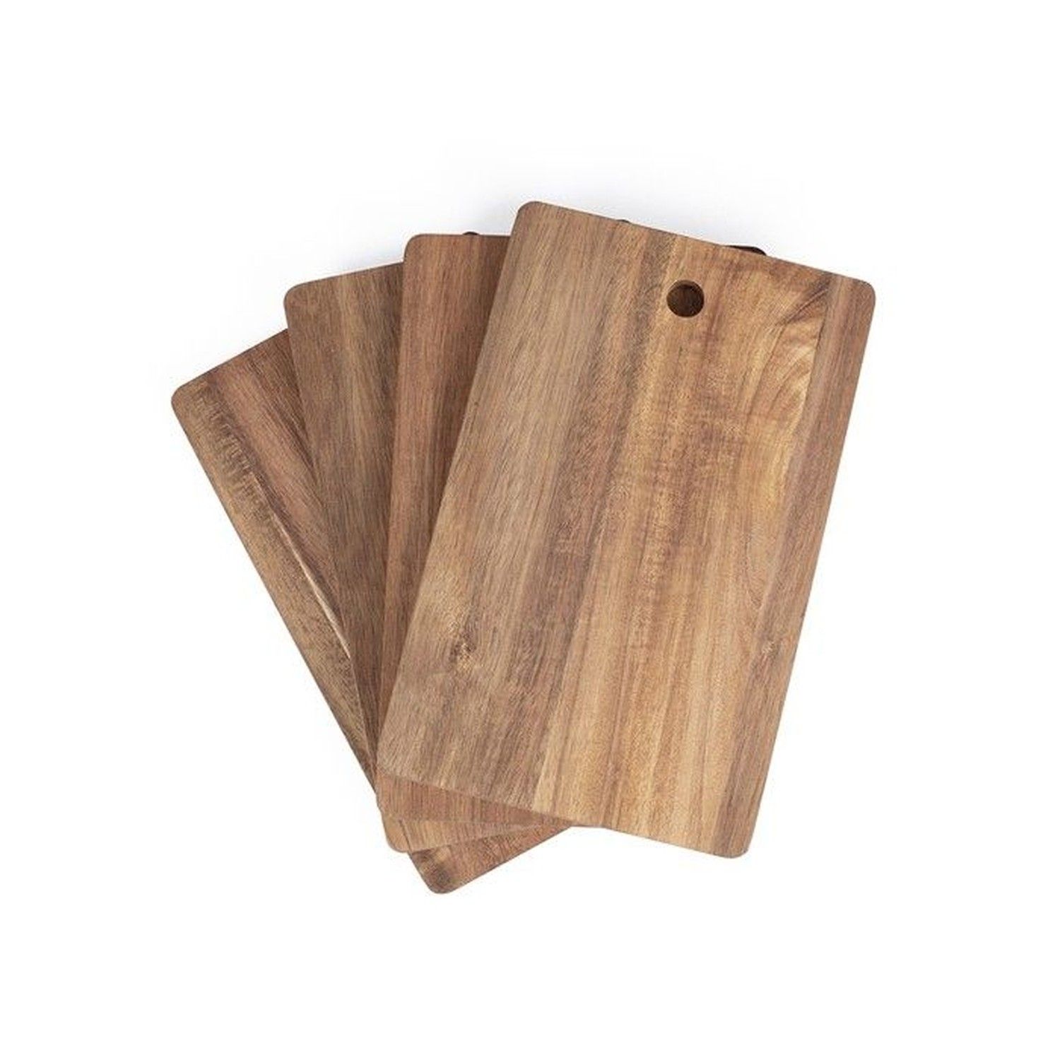Planche à Découper En Bois D'Acacia FSC - 28x19 Cm, Avec Trou De Suspension, Huilée BIOFA