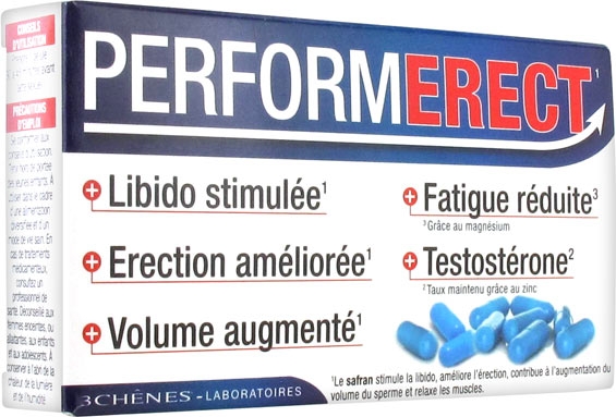 3 Chênes Performerect - Libido, érection