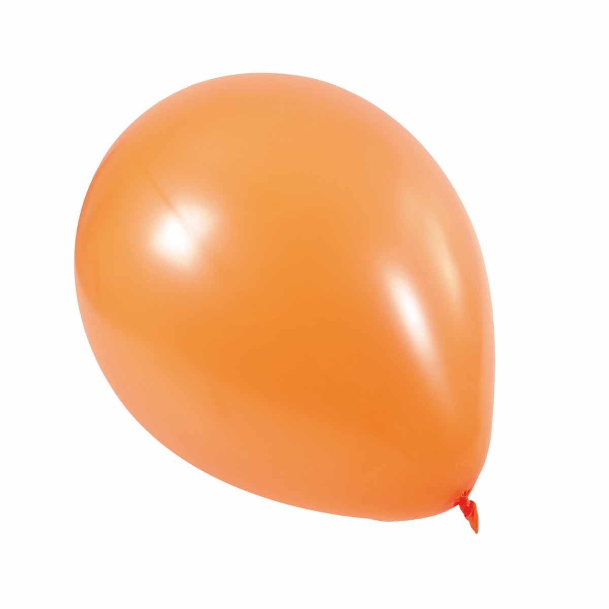 10 Ballons Joyeux Anniversaire Annikids - Orange pour l