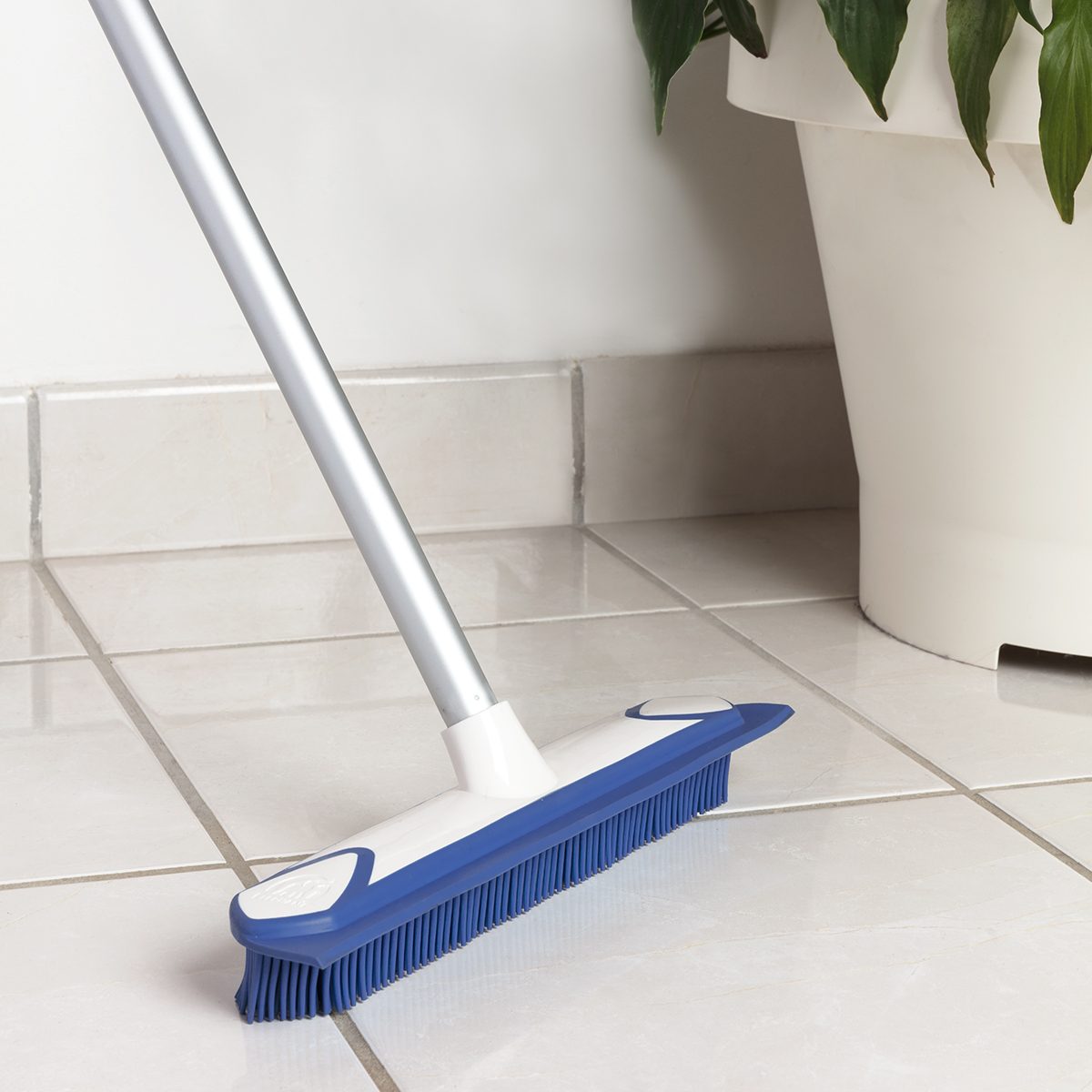 Novaliv - Lot De 4 Balayettes En Caoutchouc - Rouge - Poils