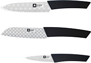 Couteau KITCHENCOOK Lot 5 Couteaux Inox Avec Support Magnétique Slate