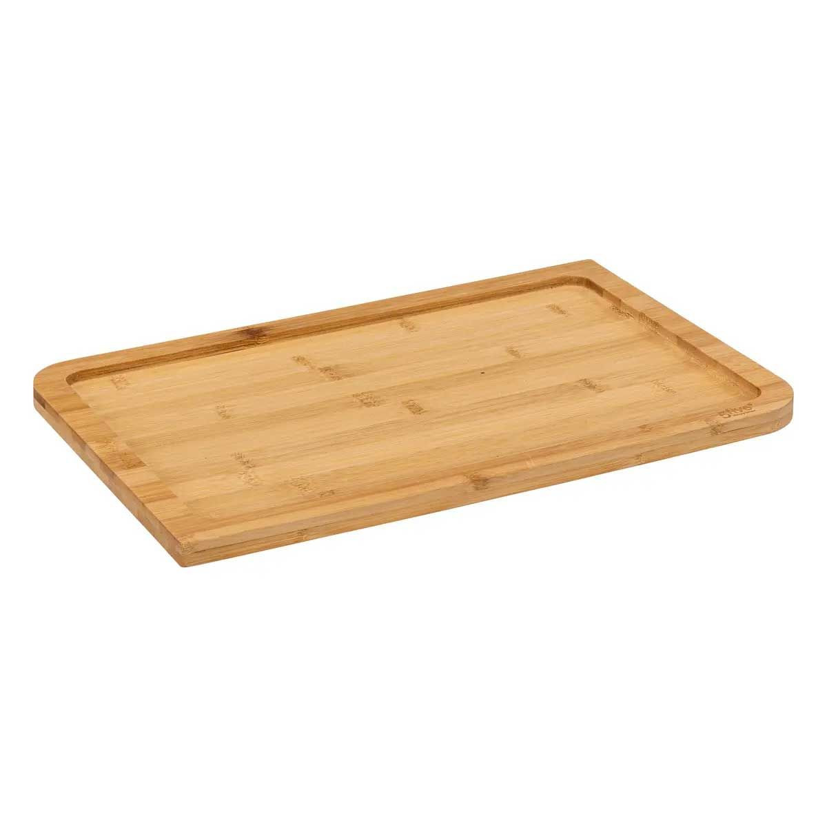 5five Planche à Découper Pain Bambou 50x13cm - Avec Accessoires | Naturelle Et Écologique