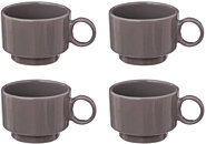 Tasse et Mugs Bodum 2 tasses à café double paroi 10cl noir 12059