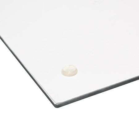 Planche À Découper En Verre marbre 40cm Blanc à Prix Carrefour