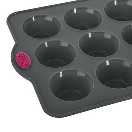 Mini Moule Muffin, Moule Cylindrique en Silicone à 15 Cavités, Mini Moule a Muffin  Silicone, Moules à Muffins en Silicone (3Pcs) - Cdiscount Maison