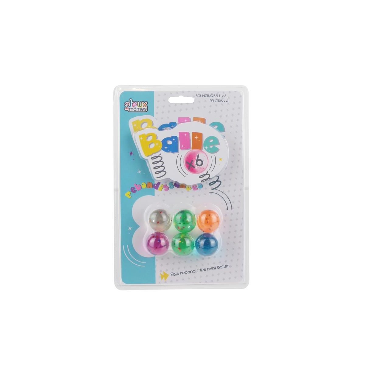 Lot De 8 Balles Rebondissantes Avec Cordon – Diamètre 6 Cm – Jouet De Sport Pour Enfants Et Adultes