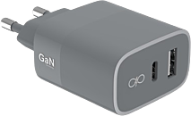 Chargeur voiture USB C PD 27W Power Delivery Garanti à vie Gris