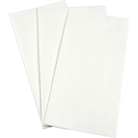 Papier de soie couleur blanc (Lot de 24 feuilles)