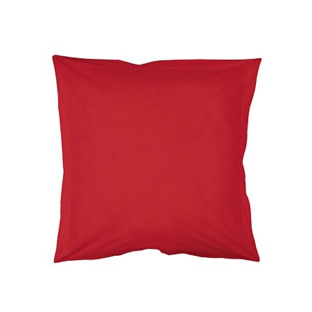 Collection - Taie d'oreiller - 63x63 cm - 1 piéce - Rouge