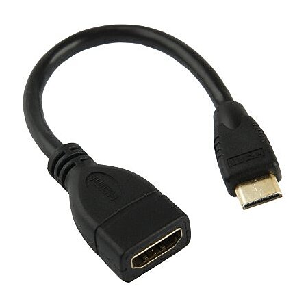 B40 30 cm rallonge HDMI Câble Adaptateur HDMI mâle vers femelle PC écran TV