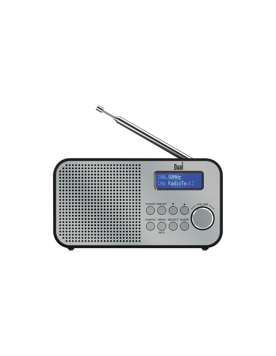 Pure Radio-réveil DAB+, FM USB blanc, noir W054941