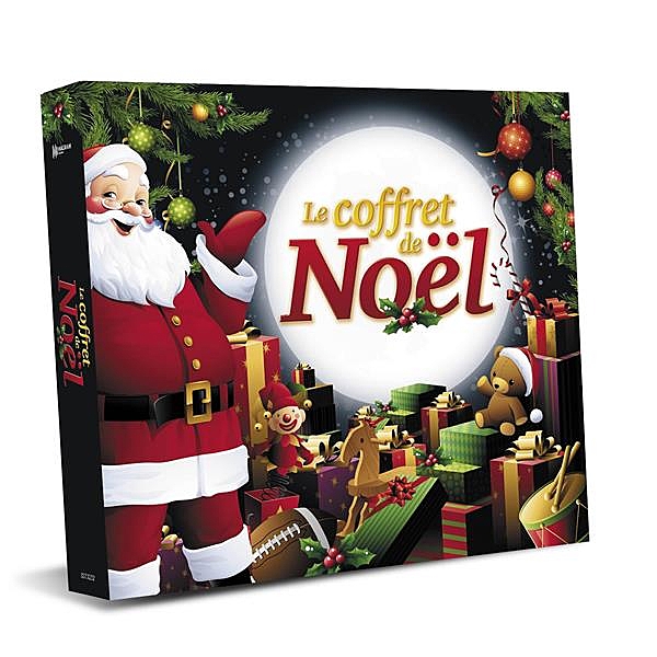 Dessin Noël, Le père Noël et les cadeaux de Noël, la chanson Jingle Bells  en image.