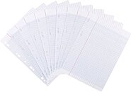 Bloc de feuilles simples - Format A4 21 x 29,7 cm - 160 pages lignées -  Blanc 80 g/m² - Cultura - Feuille Simple - Copies - Feuilles
