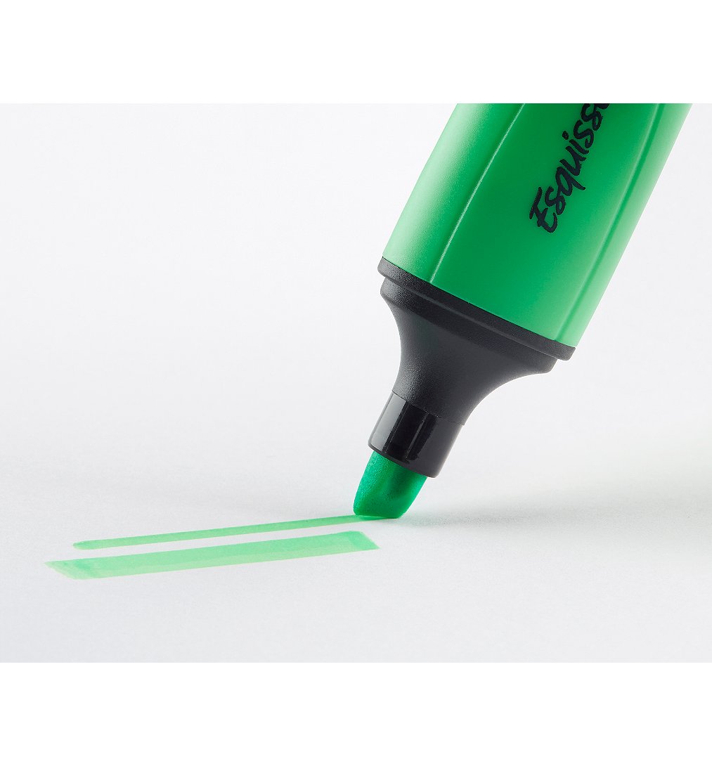 Surligneur Vert Edding Lot De 7 Mini Surligneurs - Pointe Biseautée 1-3 Mm Stabilo Vert