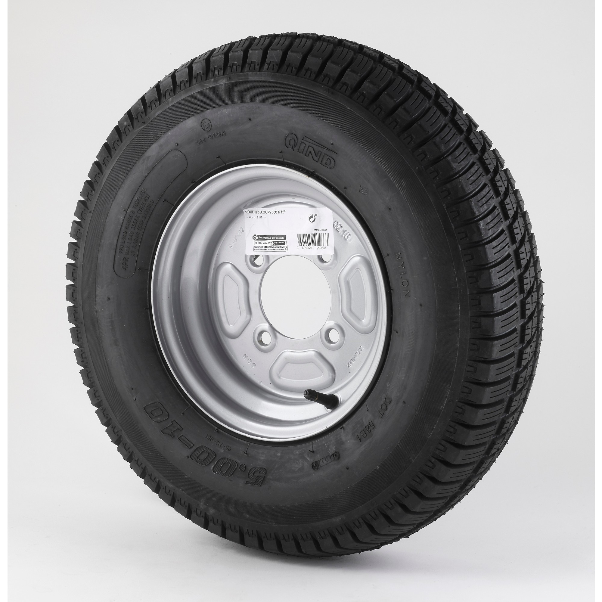 Roue de secours 500x10 Sélection d'Experts Tech9 au meilleur