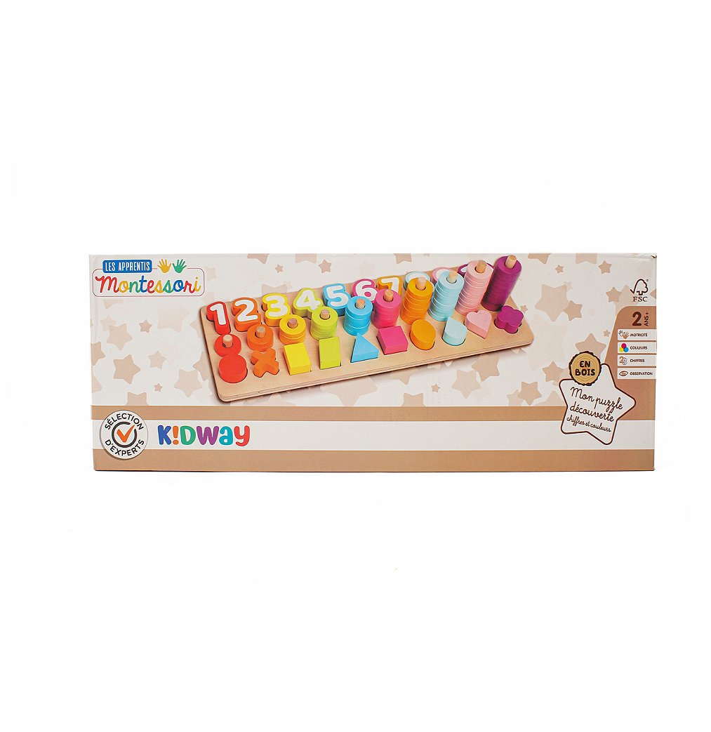 Puzzle En Bois À Boutons Puzzle Enfant 1 2 3 Ans Puzzle Fruit Et