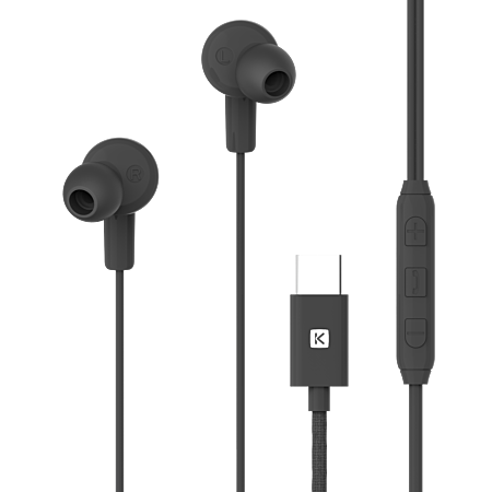 Ecouteur USB C Magnétique Filaire Écouteurs Type C HiFi Stéréo
