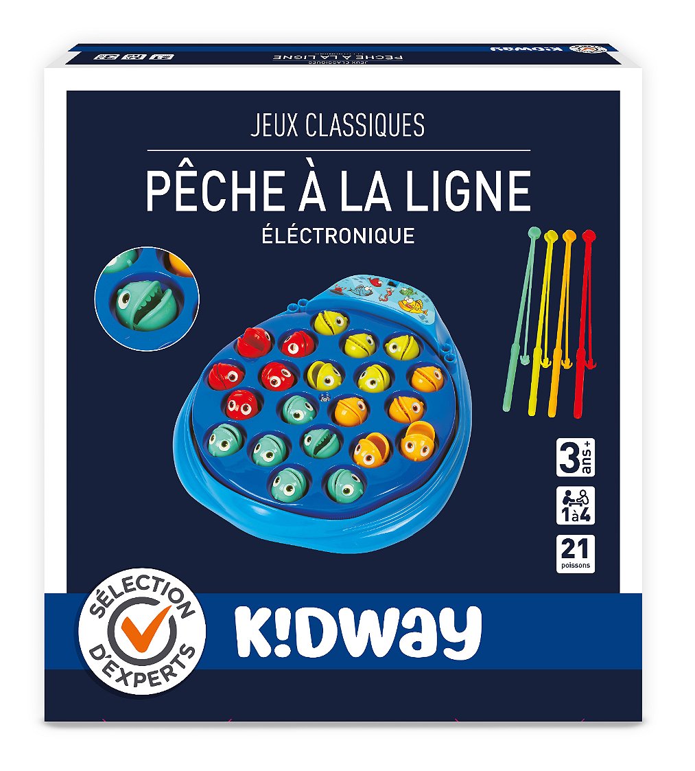 Sélection d'Experts - Kidway - Pêche à la ligne - Jeux de société - 3 ans  et + au meilleur prix