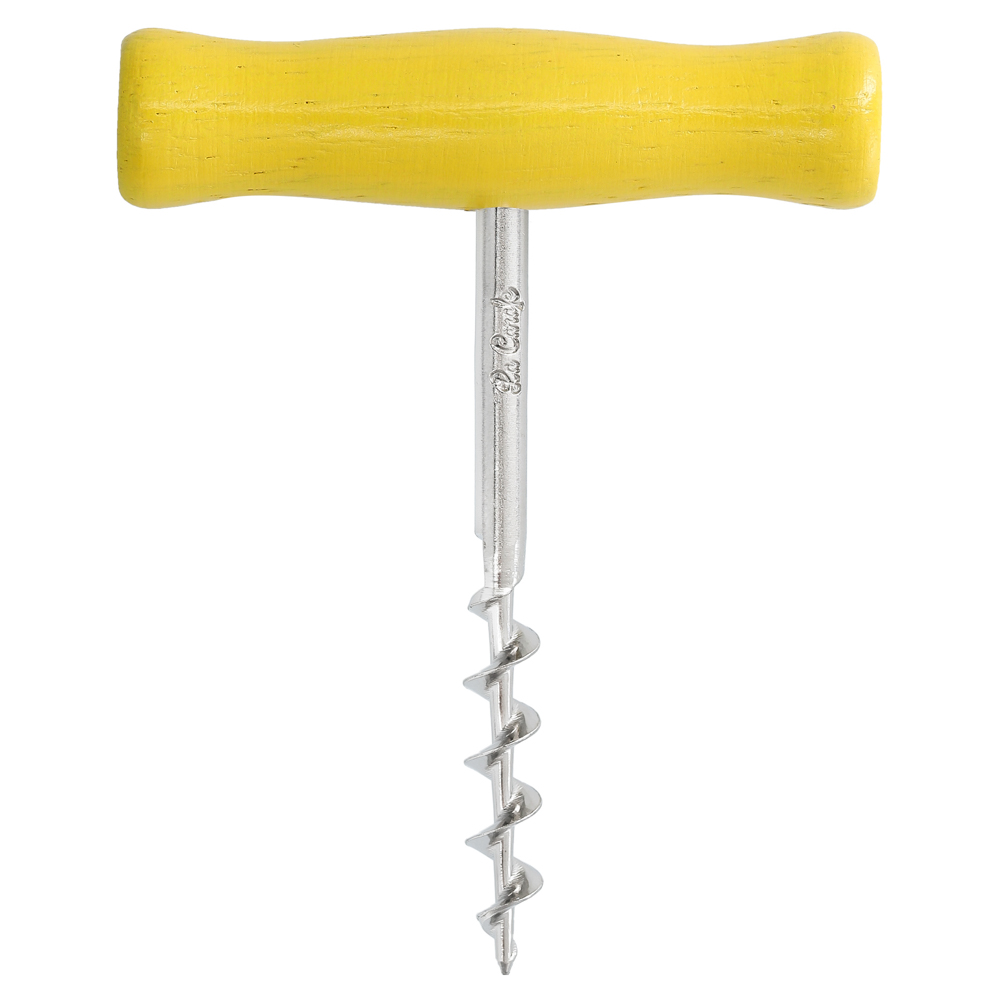 Tire-bouchon Vintage Français Hendi - Mèche Acier Carbone Nickelé, 10.5cm | Style Rétro Sommelier