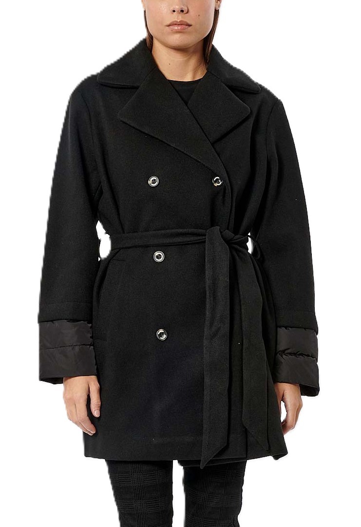 KAPORAL Manteau trench coat noir au meilleur prix E.Leclerc