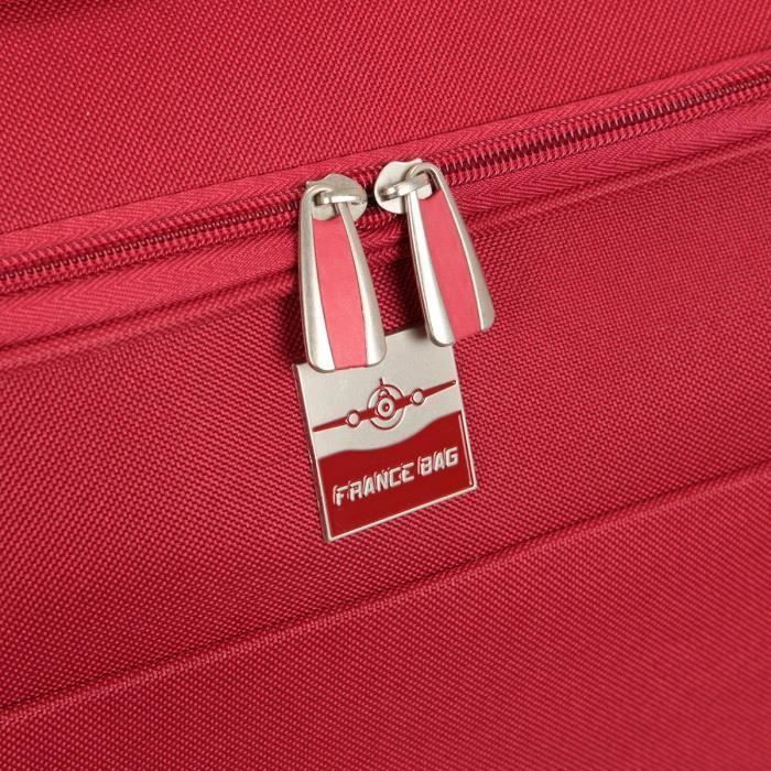 Sac De Voyage à Roulettes France Bag - Poignée Télescopique, Pratique Et Léger