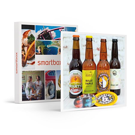 SMARTBOX - Coffret Cadeau - Coffret de bières à savourer chez soi -  Gastronomie