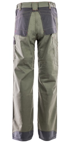 Pantalon De Travail Lafont Ruler - Taille 2 Beige/noir - Coton/polyester, Renforts Cordura - Poches Multiples