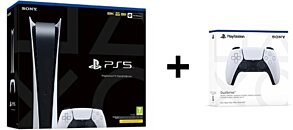 Cuponeiros - Console Playstation 5 - Ps5 + 2 Controles Dualsense