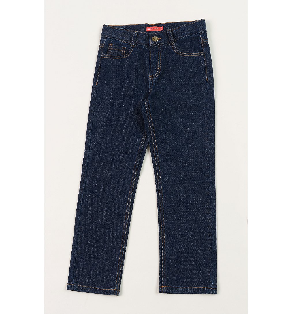 Jean Homme Tissaia – Taille 52, Bleu, Régulier, Très Bon état