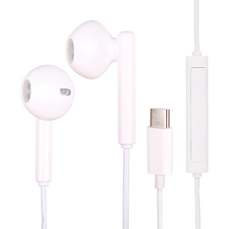 Ecouteur Écouteur filaire avec interface USB-C / Type-C (blanc) au meilleur  prix