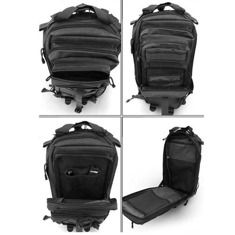 Sac à dos tactique pour homme - Sac à dos de randonnée, sac à dos militaire - Sac EDC