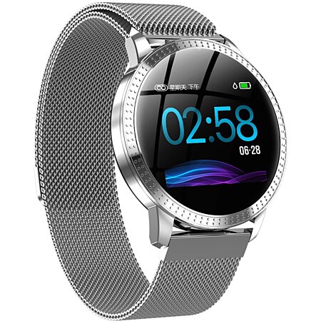 Montre Connectée Femme iOs Android Smartwatch Sport Cardio