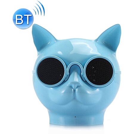 Wewoo - Mini enceinte Bluetooth bleu Mini haut-parleur Bluetooth
