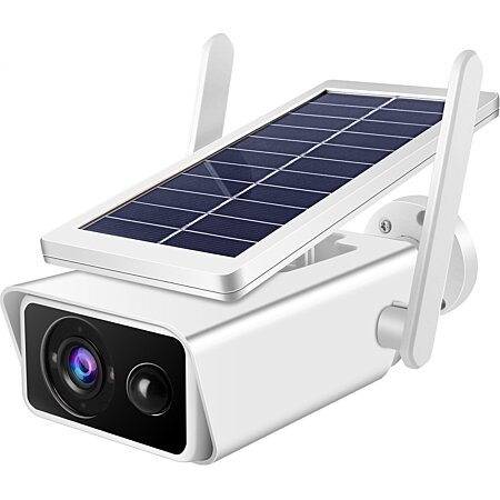 BTSAE Nichoir avec camera Sans fil Recharge solaire, Camera