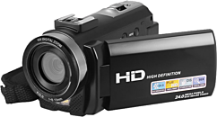 Caméra Numérique Écran 3" Full HD 1080P Photo Vidéo 24MP Zoom 16x Nocturne + SD 32Go YONIS