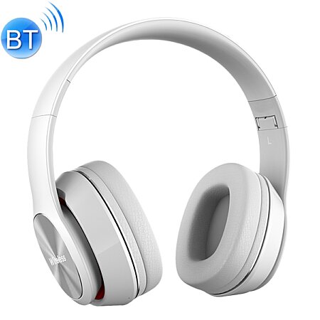 Casque Bluetooth Pliable Sans Fil, Support MP3 FM Appel, Autonomie 18h