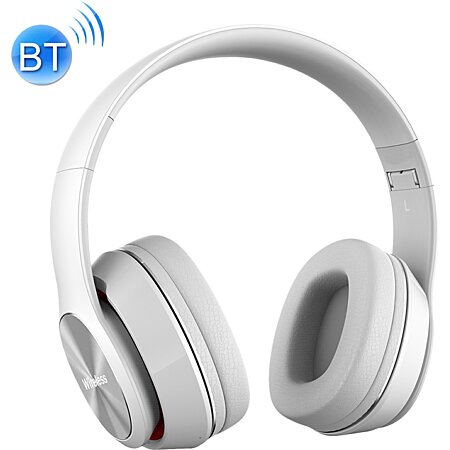Casque Audio Sans Fil Bluetooth MP3 Batterie Longue Durée FM Micro SD + SD  32Go Blanc YONIS au meilleur prix