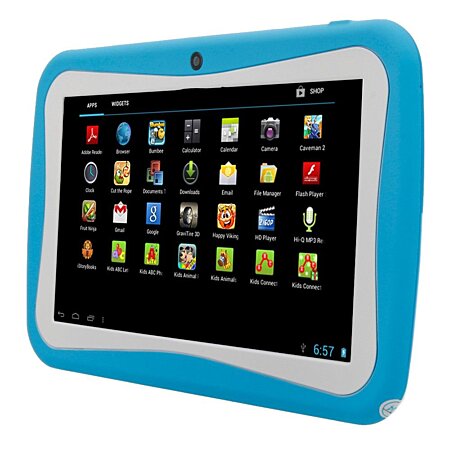 Tablette Tactile 7' Jouet Numérique Enfant Android Lollipop Quad Core 8 Go  Bleu + SD 8Go YONIS au meilleur prix