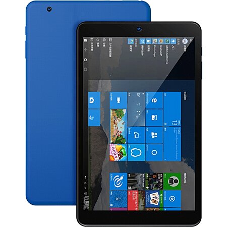 Tablette windows 10 8 pouces intel quad core + sd 64go bleu yonis
