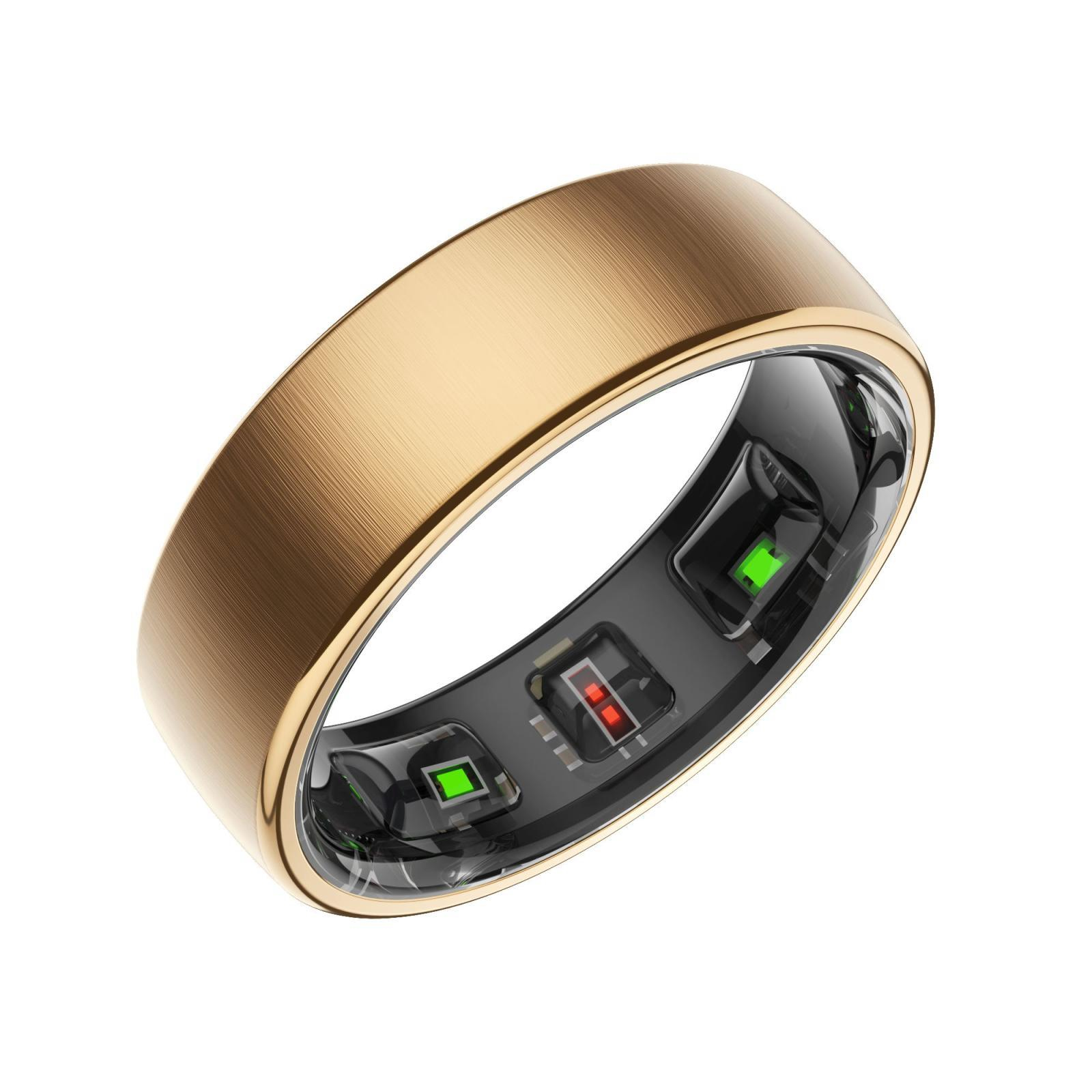 Bague Connectée Gysoa Santé - Suivi Cardio, Sommeil, SpO2 - Taille 10, Or Rose