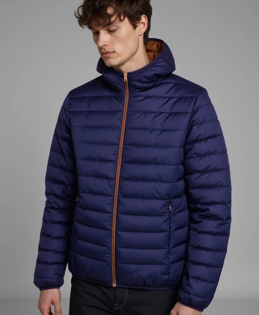 Doudoune Sans Manches Tissaia - Bleu Et Noir Réversible - Taille M - Neuf Avec étiquette - Occasion Très Bon état