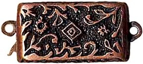 Boucle plastique noir à clipser, 3 x 1,2 cm, 10 clips pour bracelet ou  collier en corde, coton, cuir - Fermoir bijoux - Creavea