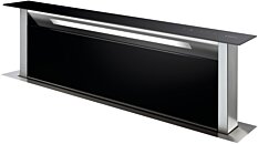 Bosch - hotte décorative inclinée 80cm 680m3/h noir dwk87cm60
