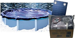 water'clip Couverture hiver bleu piscine rectangulaire ELLY - 6,20