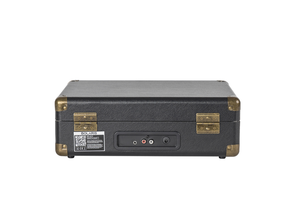 Platine Tourne-disque Vinyle Oxford Bluetooth 5.0 Avec Haut-parleurs Marron à Prix