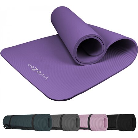 Vivezen - Tapis de yoga, de gym, d'exercices 180 x 60 X 1 cm + sangle de  transport - Plusieurs coloris : : Sports et Loisirs