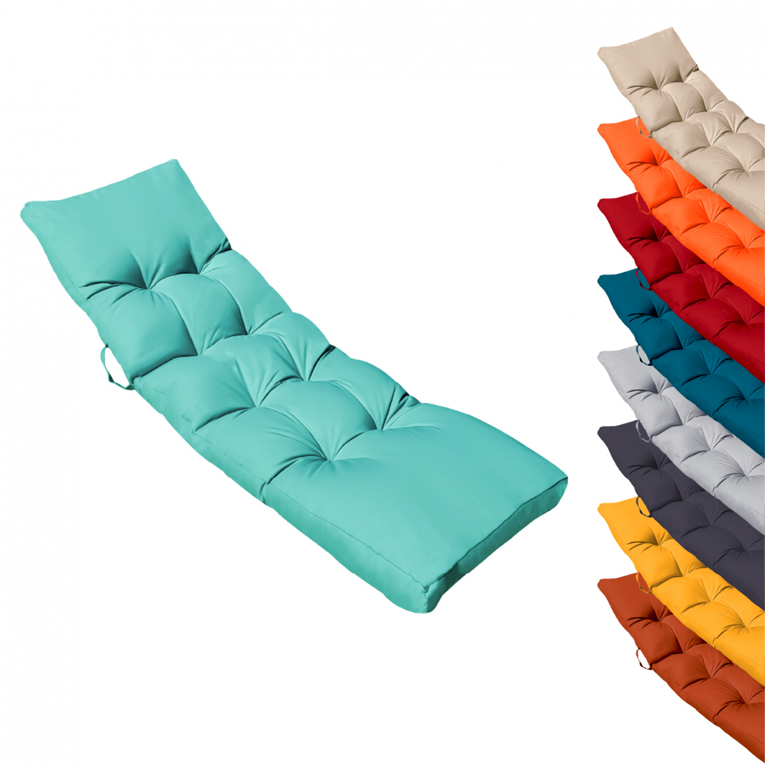 Coussin De Chaise Fauteuil Pliant Couverture De Chaise Doux Feuilles De Palmier | Leroy Merlin