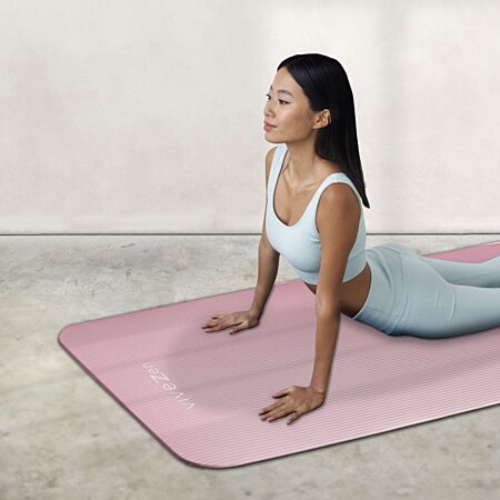 Tapis de yoga, de gym, d'exercices + sangle de transport Vivezen