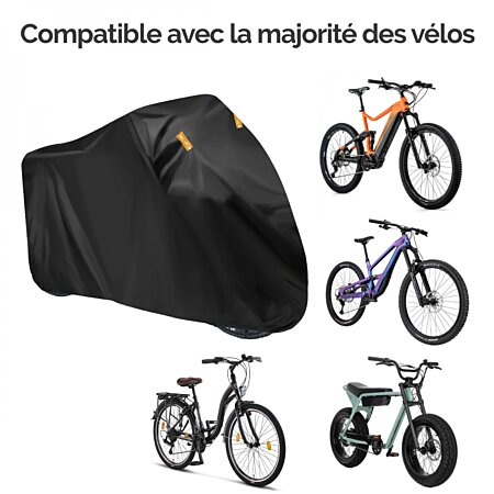 Housse de roue de vélo, sac de rangement de vélo intérieur anti-poussière,  housse de roue de vélo élastique lavable - Paquet de pneu de roue dentée à  gratter pour VTT, route, VTT 